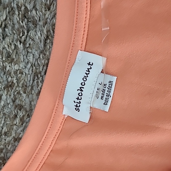 🎯Stitchcount High/Low Pocket V-neck T-shirt 🎯5 For $25🎯 - Picture 2 of 5